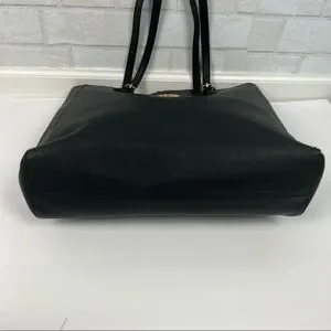 MICHAEL Michael Kors Bags Michael Kors Jet Set Travel Black Leather Tote 35h3gtvt7t Poshmark